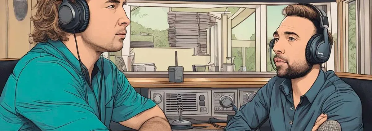 la historia del podcast